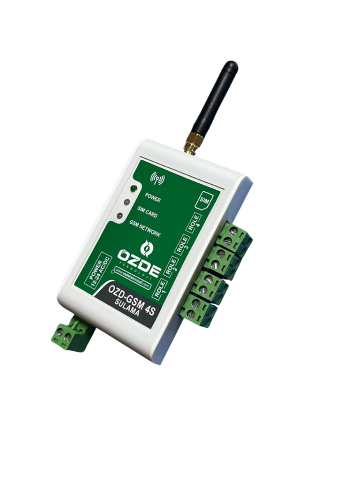 OZD-GSM DÖRT ROLE SULAMA MODÜLÜ
